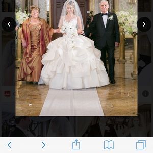 Mom of bride custom dress. See all photos